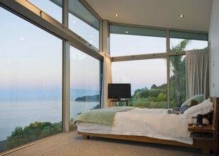 Amazing Ocean view from the bedroom. Home for sale in NZ